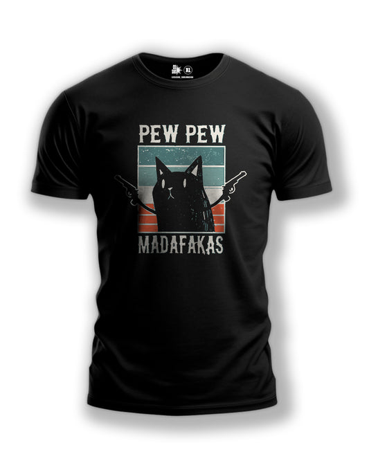 Polera GATITO PEW PEW MDFKS