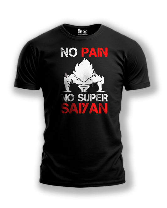 Polera   DBZ - NO PAIN NO SUPER SAIYAN